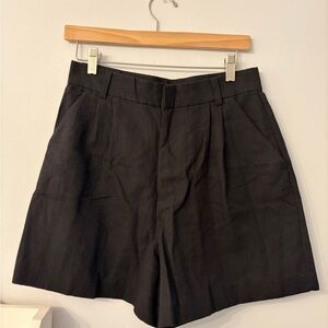 Zara Classic Black Women's Tailored Shorts
